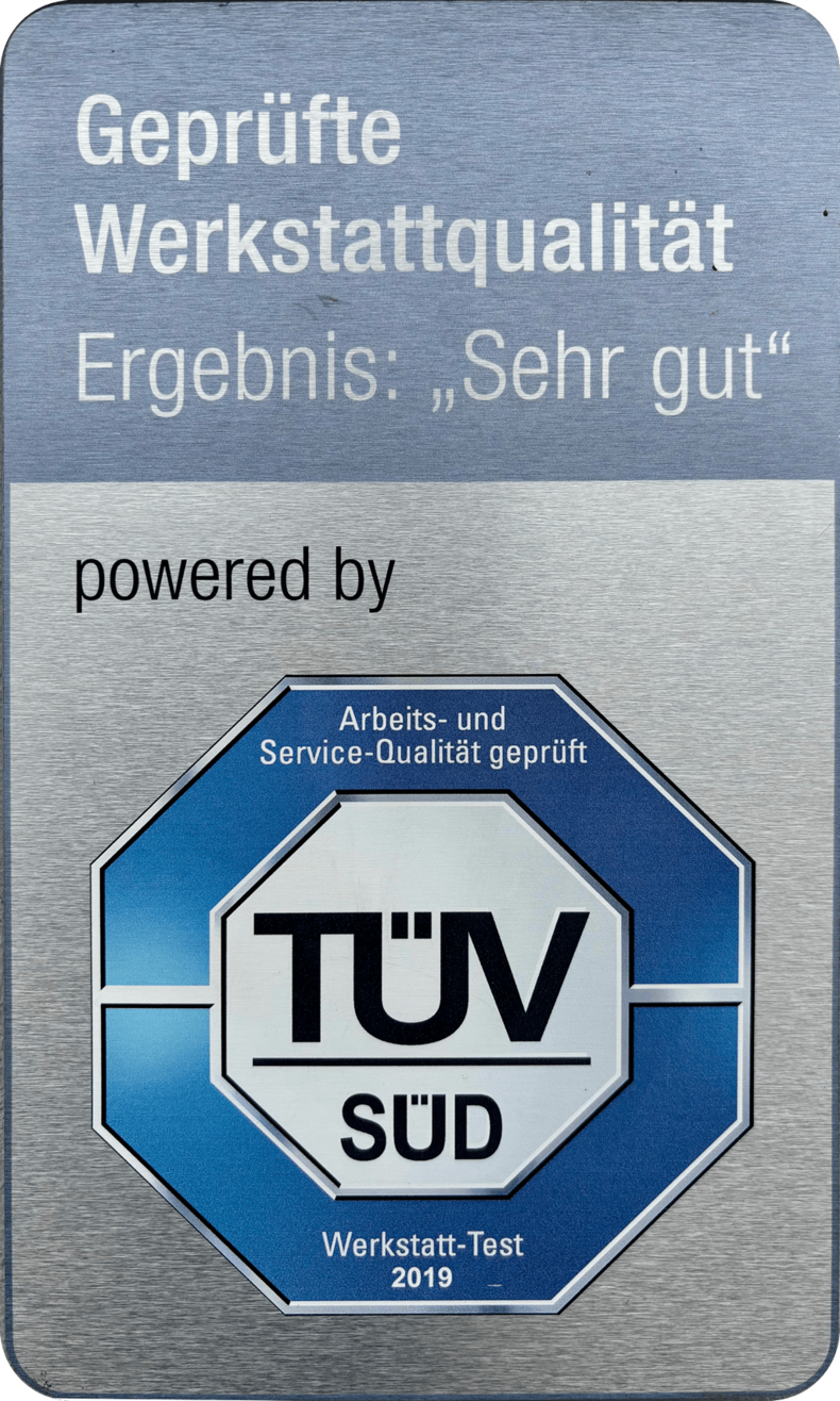 Bild: TÜV SÜD Zertifikat Sehr Gut 2016